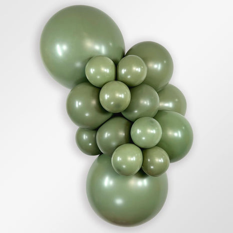 12in Sempertex Link-O-Loon Deluxe Eucalyptus 50ct