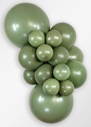 6in Sempertex Link-O-Loon Deluxe Eucalyptus 50ct