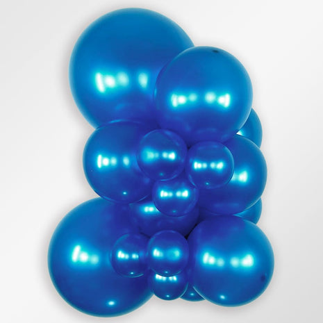 18in Sempertex Metallic Blue 25ct