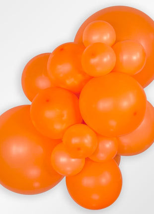 Sempertex naranja neón de 18 pulgadas, 25 unidades
