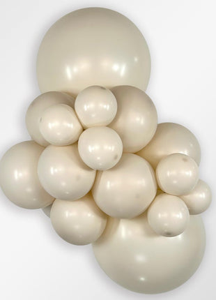 24in Sempertex Pastel Dusk Cream 10ct