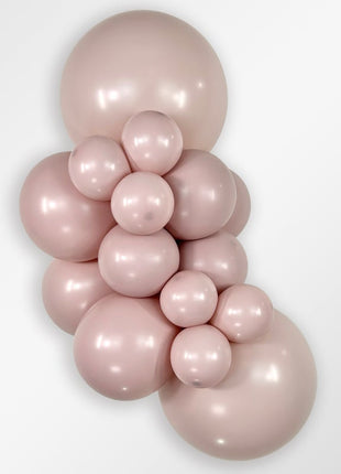 Sempertex Pastel Dusk Rose de 24 pulgadas, 10 unidades