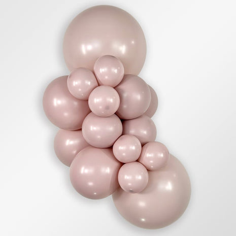 18in Sempertex Pastel Dusk Rose 25ct