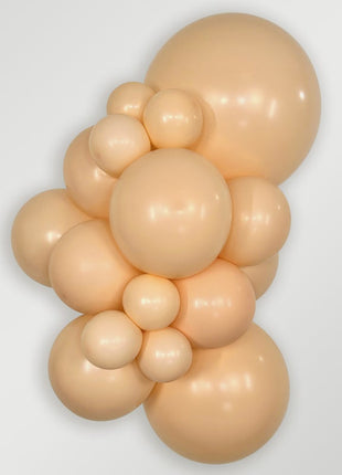 18in Sempertex Pastel Matte Nude 25ct