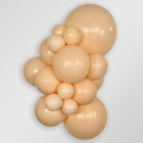 6in Sempertex Link-O-Loon Pastel Matte Nude 50ct