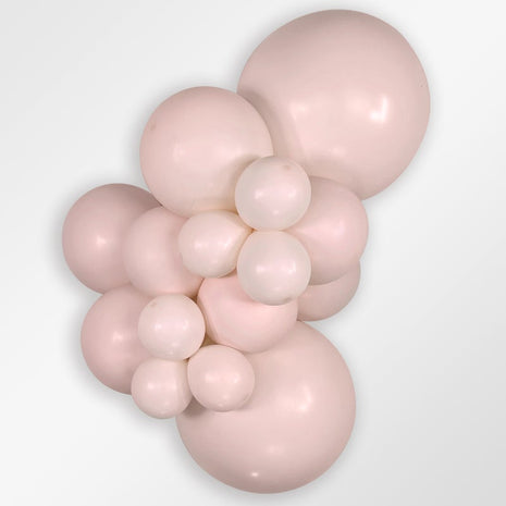18in Sempertex Pastel Matte Pink 25ct