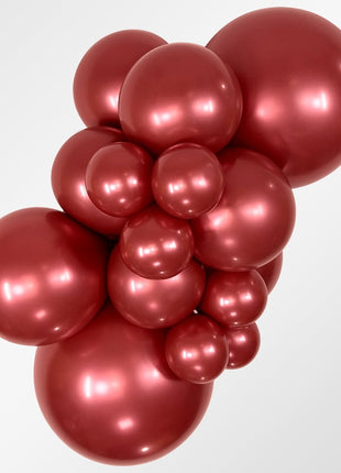 Cristal rojo reflectante Sempertex de 18 pulgadas, 15 unidades