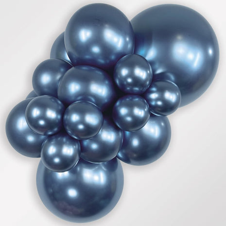 5in Sempertex Reflex Galaxy Blue 100ct