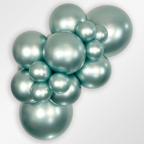 11in Sempertex Silk Cool Mint Green 50ct