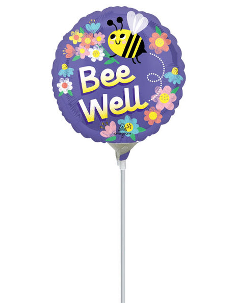 9in Anagram Bee Well Balloon (Heat Seal Required)