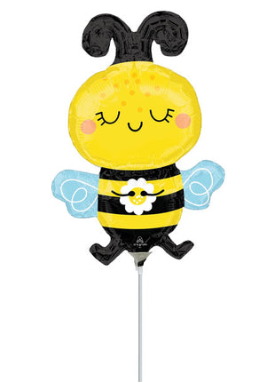 14in Anagram Happy Bee Balloon (Heat Seal Required)