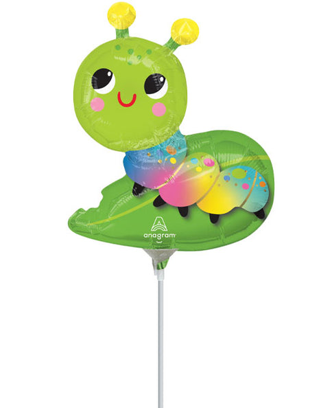14in Anagram Happy Caterpillar Balloon (Heat Seal Required)