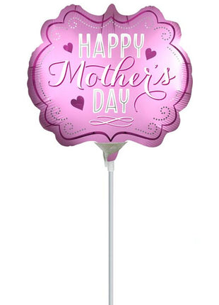 14in Anagram Happy Mother's Day Satin Marquee Balloon (Heat Seal Required)