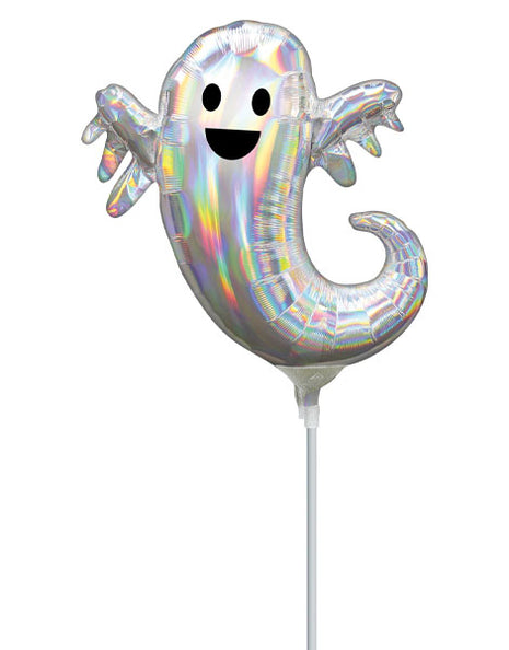 14in Anagram Iridescent Ghost Balloon (Heat Seal Required)