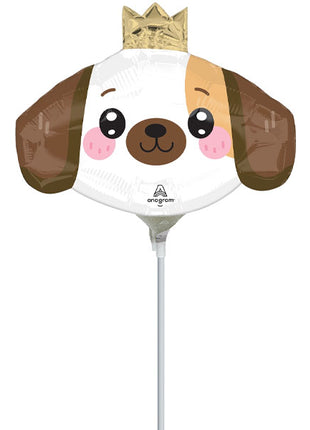 14in Anagram Kawaii Puppy Balloon (Heat Seal Required)