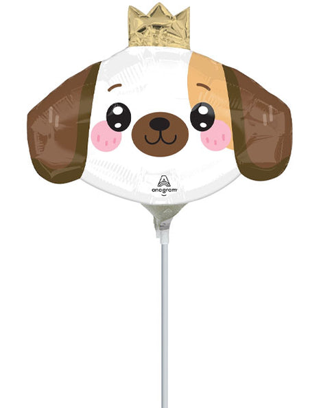 14in Anagram Kawaii Puppy Balloon (Heat Seal Required)