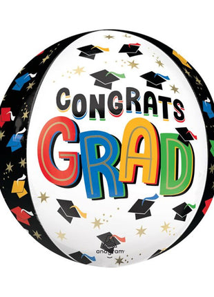 16in Anagram Bright Future Congrats Grad Orbz Balloon