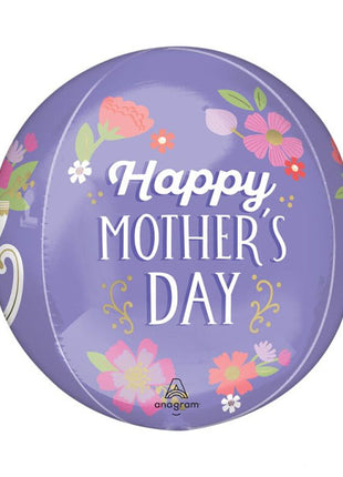 16in Anagram Happy Mother's Day World's Best Mom Orbz Balloon