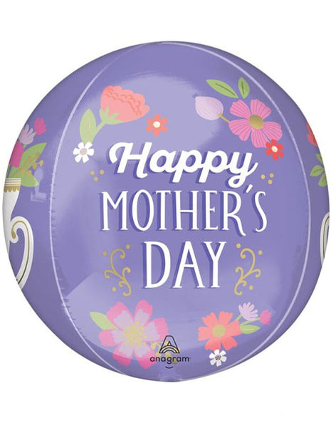 16in Anagram Happy Mother's Day World's Best Mom Orbz Balloon