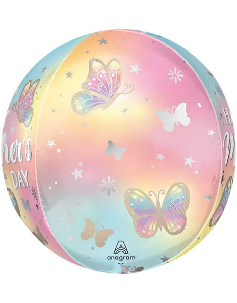 16in Anagram Satin Happy Mother's Day Fluttering Dreams Orbz Balloon