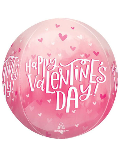 16in Anagram Valentine Pearl Shine Orbz Balloon