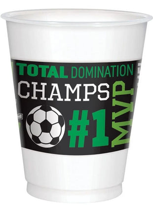 16oz Amscan Gola Getter Plastic Cups  8ct