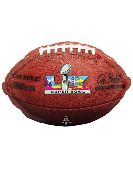 18in Anagram 2026 Super Bowl Football Balloon