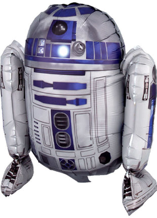 18in Anagram Air-Filled Sitting R2D2 Balloon