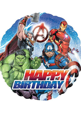 18in Anagram Avengers Happy Birthday Balloon