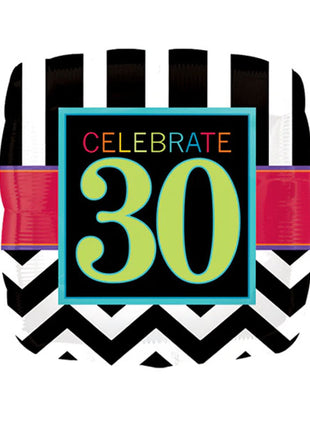 18in Anagram Celebrate 30 Balloon
