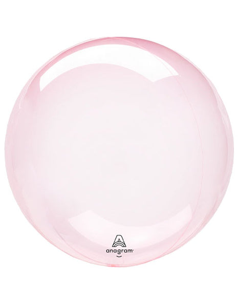 18in Anagram Crystal Clearz Dark Pink Balloon