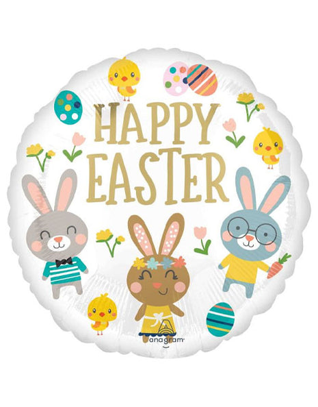 18in Anagram Easter Bunny Party balloon