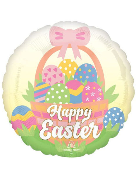 18in Anagram Easter Egg Basket Balloon
