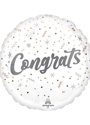 18in Anagram Elegant Congrats Balloon