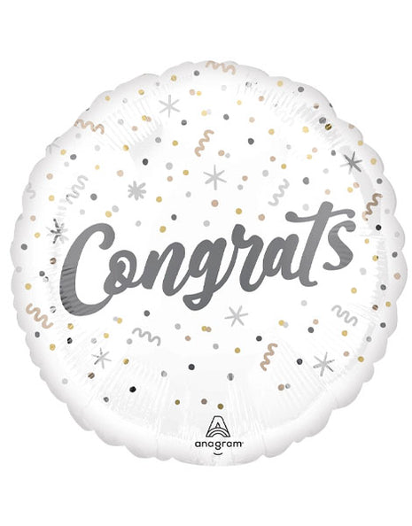18in Anagram Elegant Congrats Balloon