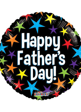 18in ConverUSA Father's Day Stars Balloon