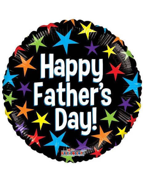 18in ConverUSA Father's Day Stars Balloon