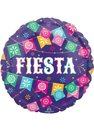 18in Anagram Fiesta Time Balloon