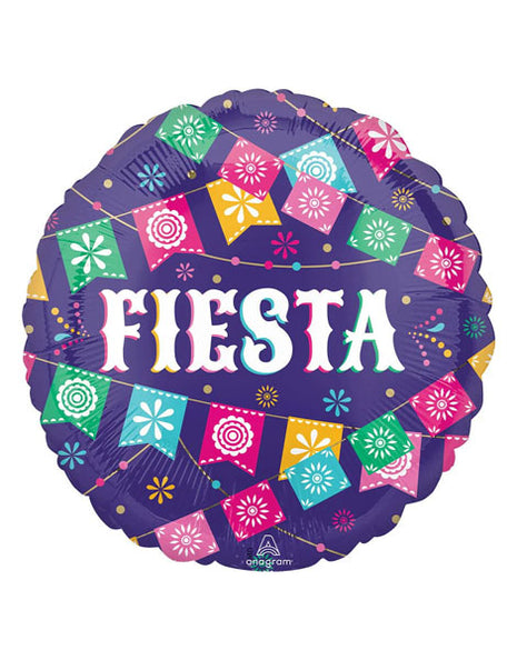 18in Anagram Fiesta Time Balloon