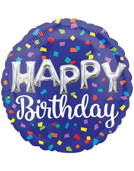 18in Anagram Happy Birthday Balloon Letters Balloon