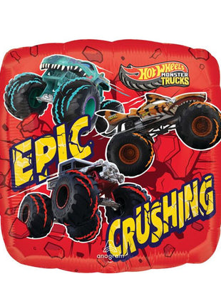 18in Anagram Hot Wheels Monster Trucks Balloon