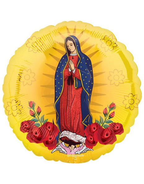 18in Anagram Lady Of Guadalupe Balloon