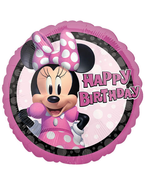 18in Anagram Minnie Mouse Forever Birthday Balloon