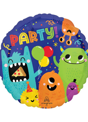 18in Anagram Monster Mayhem Balloon