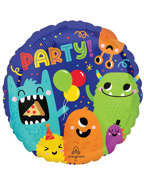 18in Anagram Monster Mayhem Balloon