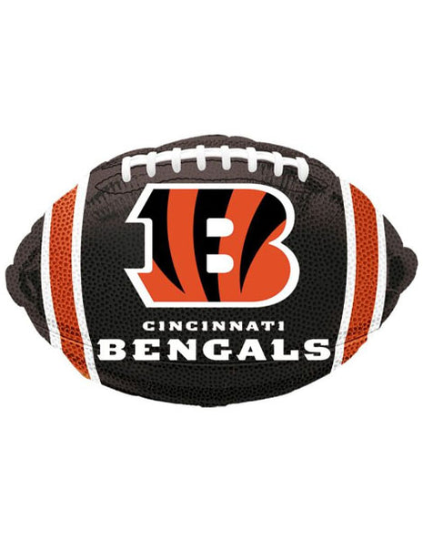 18in Anagram NFL Cincinnati Bengals Football Balloon