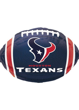 18in Anagram NFL Houston Texans Football Balloon