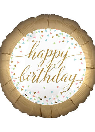 18in Anagram Pastel Confetti Balloon