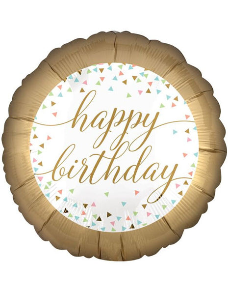 18in Anagram Pastel Confetti Balloon
