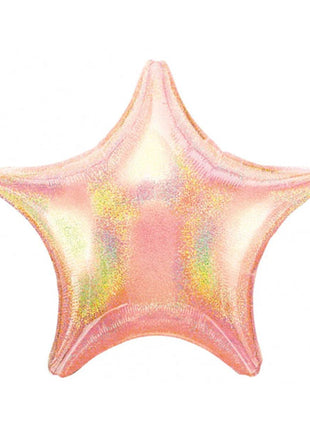 18in Anagram Pastel Pink Dazzler Star Balloon